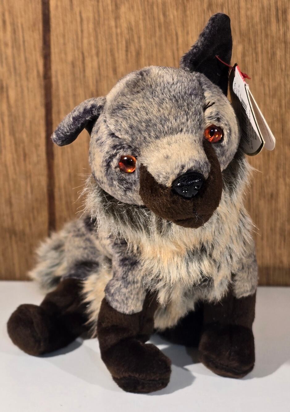 Ty Beanie Baby Howl Wolf 2000 Plush Hang Tush Tags